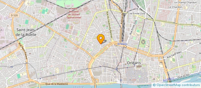 localisation de l'entreprise MONSIEUR OMER LODE  ORLEANS