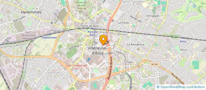 localisation de l'entreprise MONSIEUR OMER MARKANI OMER  VILLENEUVE-D'ASCQ