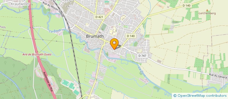 localisation de l'entreprise MONSIEUR OMER MELILDAG  BRUMATH