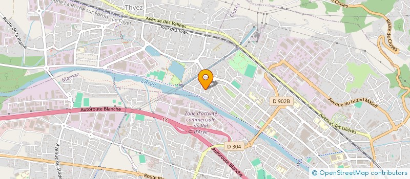 localisation de l'entreprise MONSIEUR OMER OZER  CLUSES