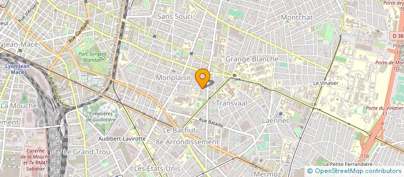 localisation de l'entreprise MONSIEUR OMER OZKAN  LYON