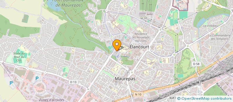 localisation de l'entreprise MONSIEUR OMER SALEH   MOHAMMED  MAUREPAS