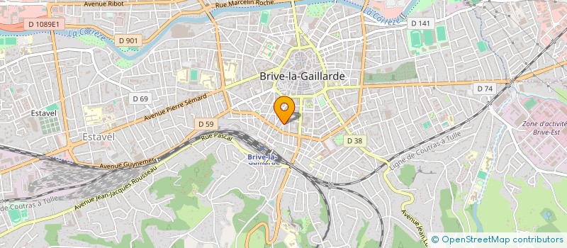 localisation de l'entreprise MONSIEUR OMER SARIGEDIK  BRIVE-LA-GAILLARDE