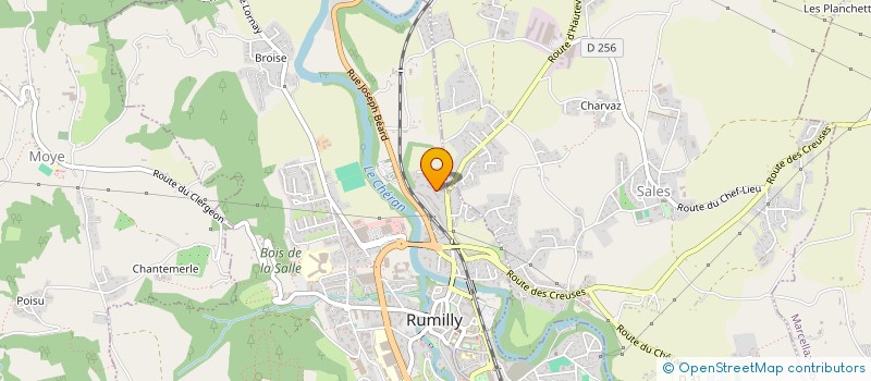 localisation de l'entreprise MONSIEUR OMER SAROGLU  RUMILLY