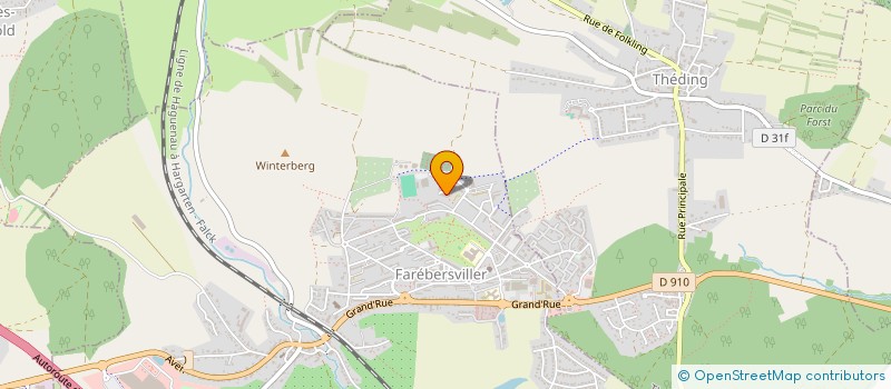localisation de l'entreprise MONSIEUR OMER SEZER  FAREBERSVILLER
