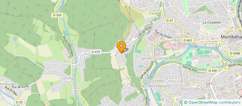 localisation de l'entreprise MONSIEUR OMER SITNIC  SAINTE-SUZANNE