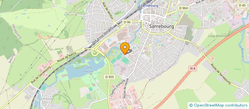 localisation de l'entreprise MONSIEUR OMER TUNC  SARREBOURG