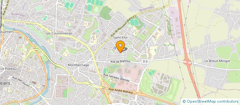 localisation de l'entreprise MONSIEUR OMER TURK à POITIERS