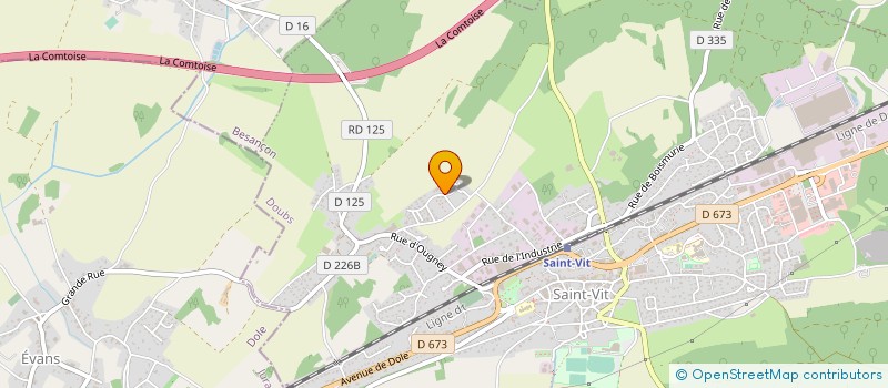 localisation de l'entreprise MONSIEUR OMER ULBEGI  SAINT VIT