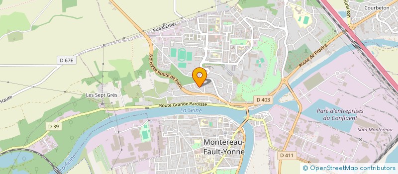 localisation de l'entreprise MONSIEUR OMER UYAR  MONTEREAU-FAULT-YONNE