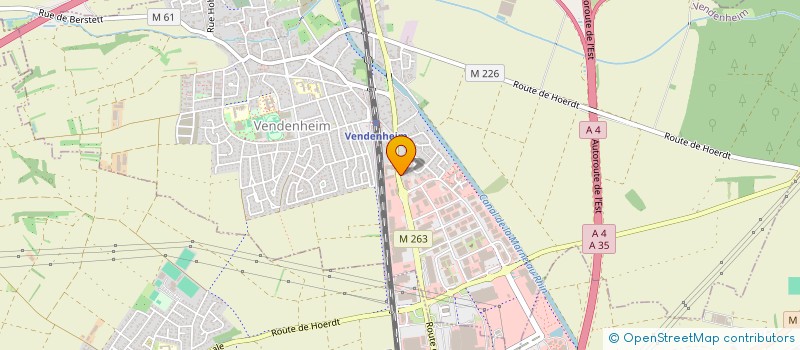 localisation de l'entreprise MONSIEUR OMER YALCIN à VENDENHEIM