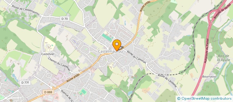 localisation de l'entreprise MONSIEUR OMER YENICIRAK  CASTELMAUROU