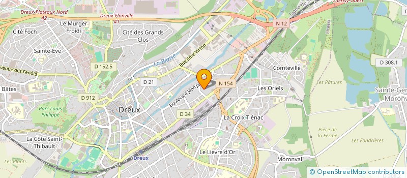 localisation de l'entreprise MONSIEUR OMER YETER  DREUX