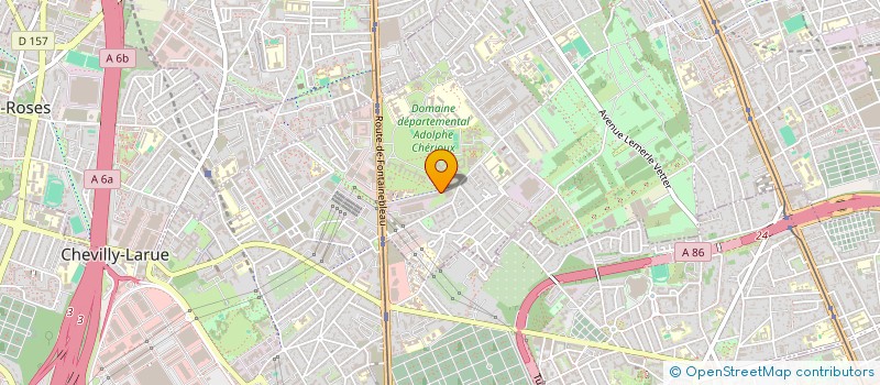 localisation de l'entreprise MONSIEUR OMERAME AMOUR DANY OSSIFOURA  VITRY-SUR-SEINE