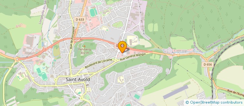 localisation de l'entreprise MONSIEUR OMERO SESSINI  SAINT-AVOLD