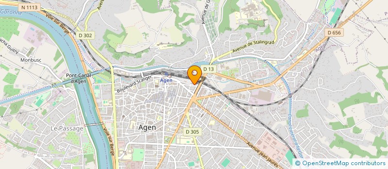 localisation de l'entreprise MONSIEUR OMID ARYOUBI  AGEN