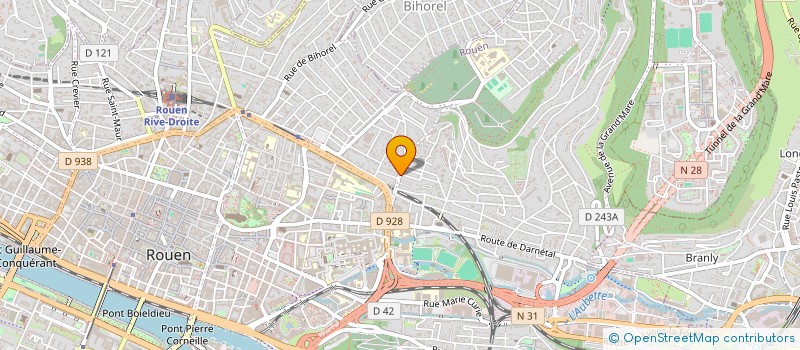 localisation de l'entreprise MONSIEUR OMID HAFZI  ROUEN