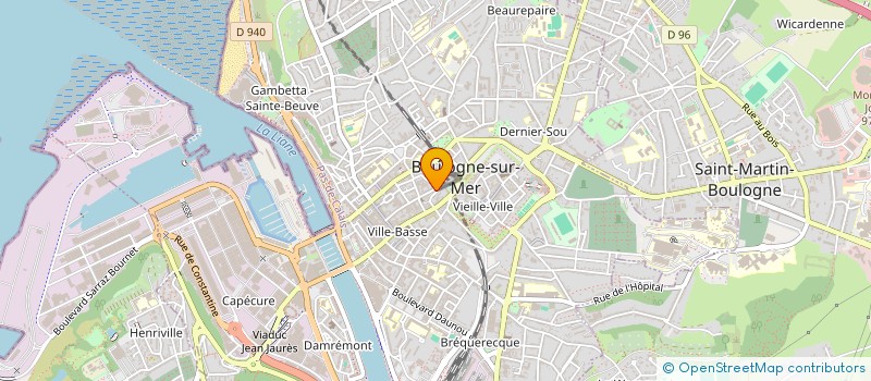 localisation de l'entreprise MONSIEUR OMID MALIKZAI à BOULOGNE-SUR-MER