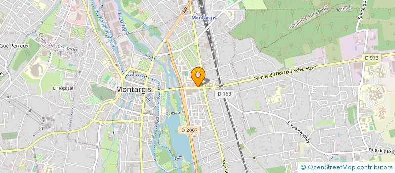 localisation de l'entreprise MONSIEUR OMID MIYKHIL  MONTARGIS