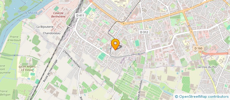 localisation de l'entreprise MONSIEUR OMID NOORI à ANGERS