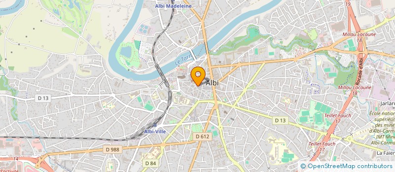 localisation de l'entreprise MONSIEUR OMID RIZAI à ALBI