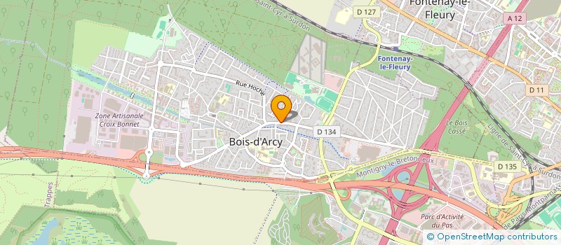 localisation de l'entreprise MONSIEUR OMID ZADRAN  BOIS-D'ARCY