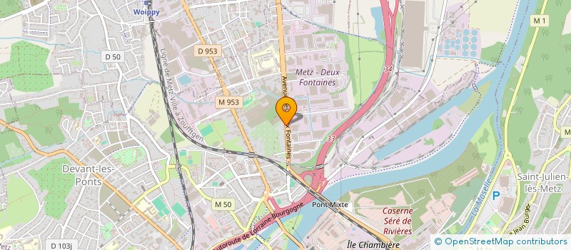 localisation de l'entreprise MONSIEUR OMID ZAKHIL  METZ