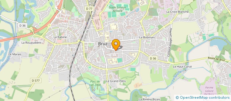 localisation de l'entreprise MONSIEUR OMIDULLAH HOTAK  BRUZ