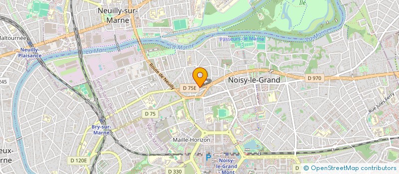 localisation de l'entreprise MONSIEUR OMNIAM FEVRY à NOISY-LE-GRAND