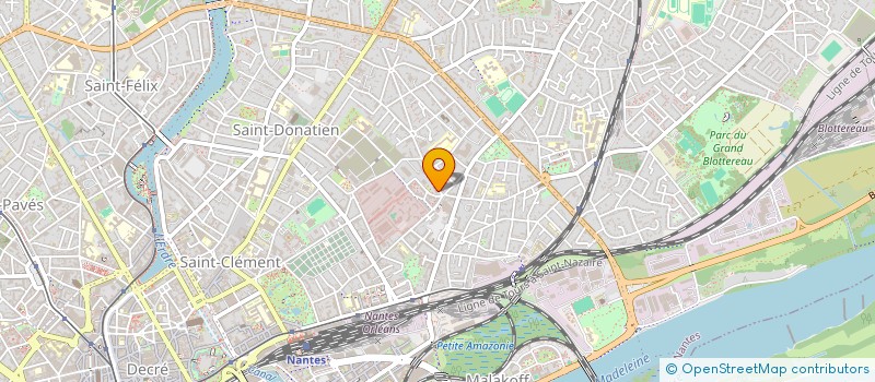 localisation de l'entreprise MONSIEUR OMRAN DJEDI à NANTES