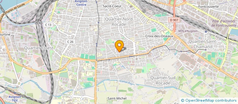 localisation de l'entreprise MONSIEUR OMRANE ZANE à AVIGNON