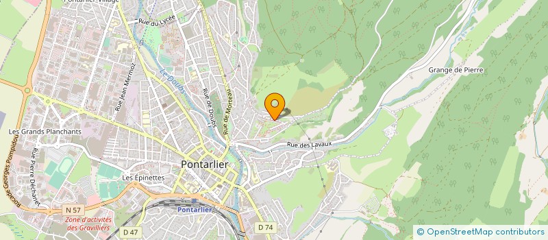 localisation de l'entreprise MONSIEUR OMUR AKKUS à PONTARLIER