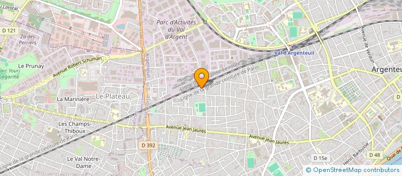 localisation de l'entreprise MONSIEUR OMUR-HAN ERDOGAN  ARGENTEUIL