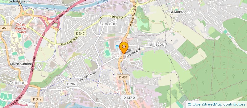 localisation de l'entreprise MONSIEUR OMUR POLAT  TAILLECOURT