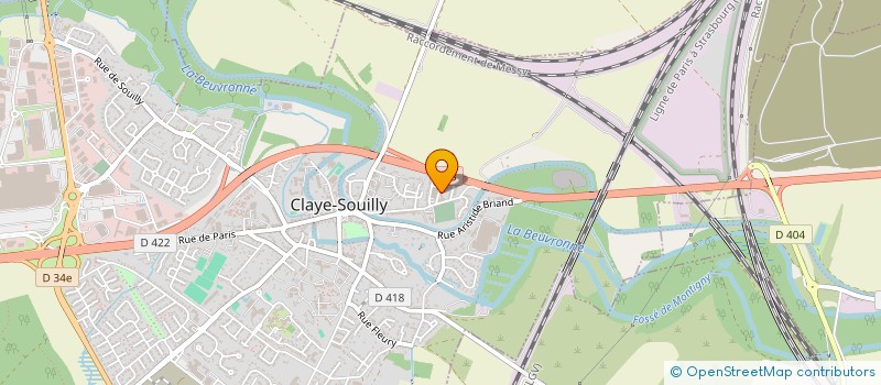 localisation de l'entreprise MONSIEUR ONANA EDOA LEOTE  CLAYE-SOUILLY