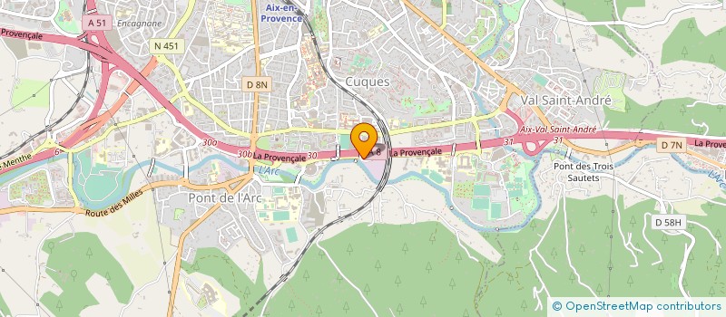 localisation de l'entreprise MONSIEUR ONDER ERKTAN  AIX-EN-PROVENCE