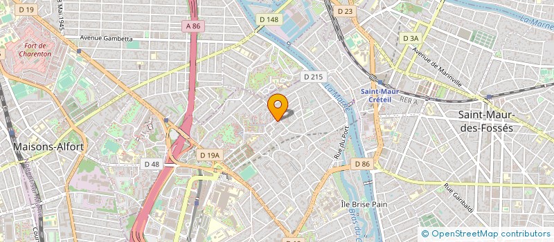 localisation de l'entreprise MONSIEUR ONDY PAUL  CRETEIL