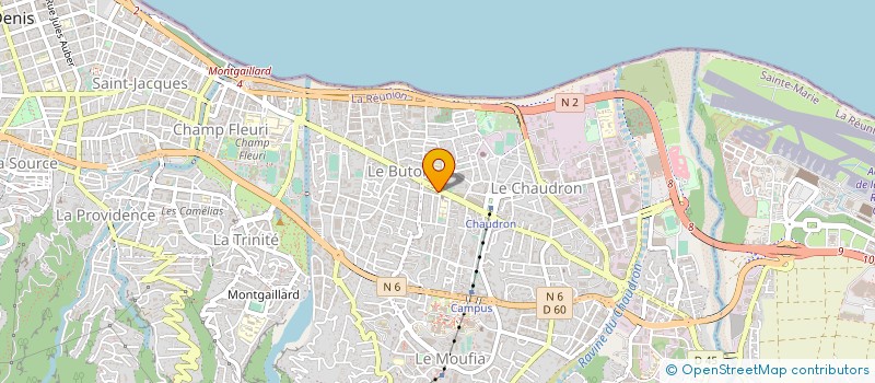 localisation de l'entreprise MONSIEUR ONE CASSAM CHENAI à SAINT-DENIS