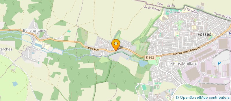 localisation de l'entreprise MONSIEUR ONES MAHBOULI  SURVILLIERS