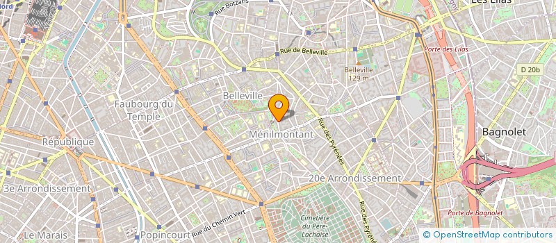 localisation de l'entreprise MONSIEUR ONILDE GOMEZ VALON  PARIS