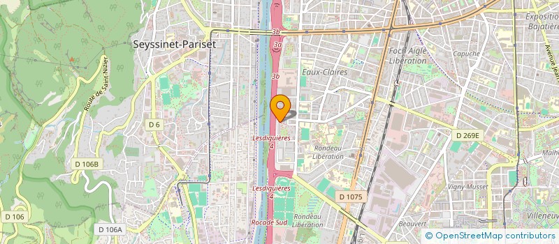 localisation de l'entreprise MONSIEUR ONLOUMIDINE SOUMAIL à GRENOBLE