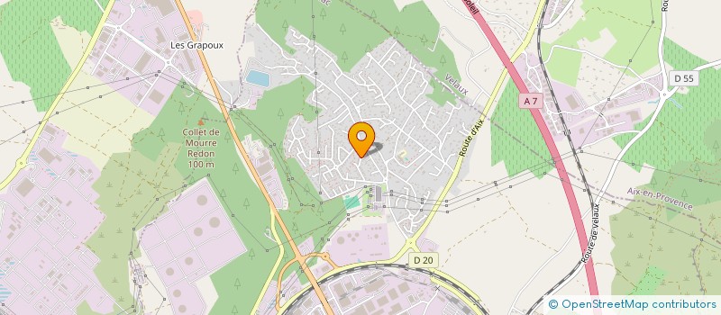 localisation de l'entreprise MONSIEUR ONOFRIO VITTORIO  ROGNAC