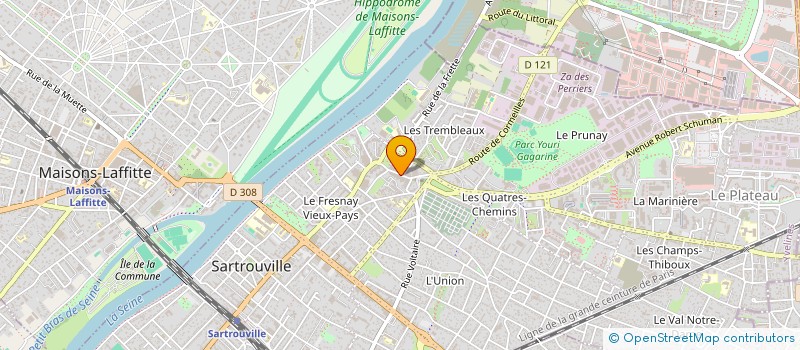 localisation de l'entreprise MONSIEUR ONS MZALI à SARTROUVILLE