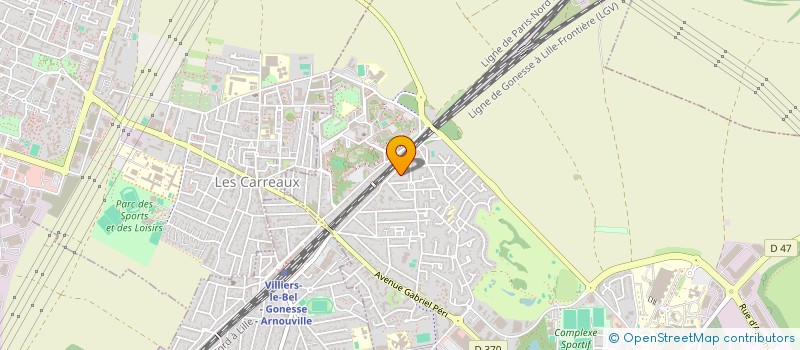 localisation de l'entreprise MONSIEUR ONUR AKTAS  GONESSE