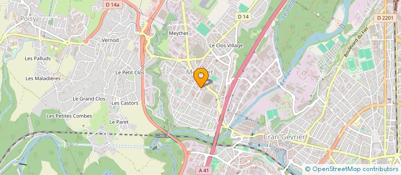 localisation de l'entreprise MONSIEUR ONUR BINGUL à ANNECY