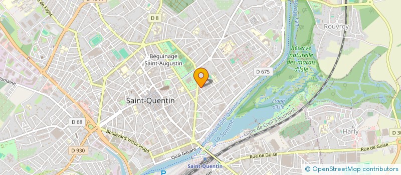 localisation de l'entreprise MONSIEUR ONUR CALISKAN à SAINT-QUENTIN