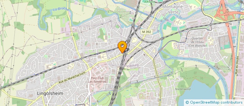 localisation de l'entreprise MONSIEUR ONUR CATAL à STRASBOURG