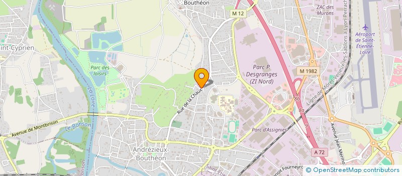 localisation de l'entreprise MONSIEUR ONUR COBAN  SAINT-JUST-SAINT-RAMBERT