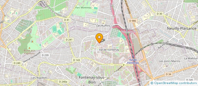 localisation de l'entreprise MONSIEUR ONUR GUMUSOGLU à FONTENAY-SOUS-BOIS