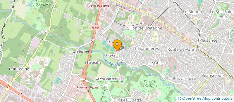 localisation de l'entreprise MONSIEUR ONUR GUVEN  SAINT-HERBLAIN